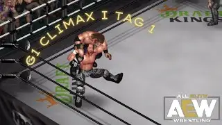AEW G1 Climax 2022 Tag 1 Simulation (Fire Pro Wrestling World)