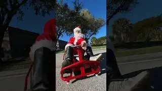 Santa&rsquo;s got a new sleigh this year! #taxigarage