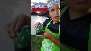 Guava Juice Science Box --- crystal experiment.