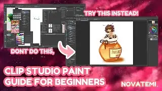 Clip Studio Guide for beginners!