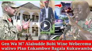 Wesonyiwe Bobi Wine Mubwangu Gen Wa Museveni Alabudde Gen Muhoozi Ku Internet Yakuvaako