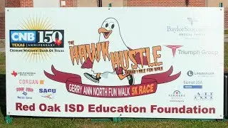 Red Oak ISD Education Foundation Hawk Hustle 5K and 1-Mile Fun Walk (2018)