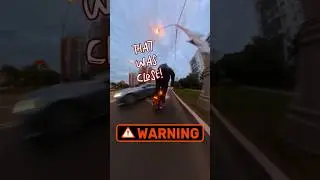 Electric Unicycle ⚡️Gets Lucky #shorts #ytshorts #euc #ride #viral #fyp #go #fun #fit #sport #short
