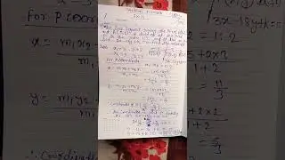 section formula class10 ml aggarawal exercise 11 question number 4#shorts#(please subscribe)