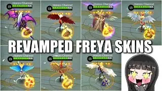 FREYA'S SKINS AFTER HER REVAMP