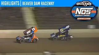 World of Outlaws NOS Energy Drink Sprint Cars Beaver Dam Raceway, June 5, 2020 | HIGHLIGHTS