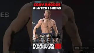 Все добивания Коди Роудса 🔥 #warzone #callofduty #wwe