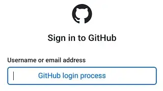 Git hub login process , related to this resolve the queries 