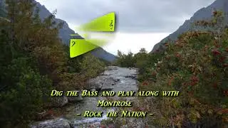 Montrose - Rock the Nation [Original BASS Play-Along]