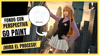 Pintando personaje realista en GoPaint | Arte digital paso a paso (Proceso completo)