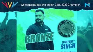 India at CWG 2022: Lovepreet Singh bags BRONZE, lifts of 355kg to bag bronze