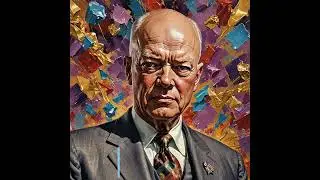 Abstract Expressionist US Presidents, pt. 7 (AI Generated)