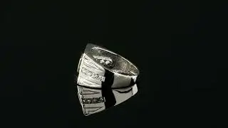 Huge Icy Stone Ring - Mens Real Solid 925 Sterling Silver 10k Gold Plated Plated Baguette CZ Ring