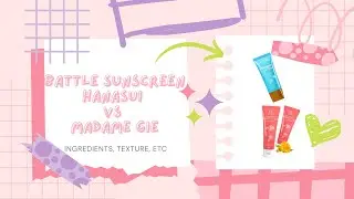 ⁉️SUNSCREEN MADAME GIE PEELING⁉️REVIEW SUNSCREEN MADAME GIE PROTECT ME SPF 50 PA++++ VS HANASUI