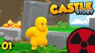 Castle Story - #01: Baut, meine kleinen, schwabbeligen Freunde! ☢ [Lets Play - Deutsch]