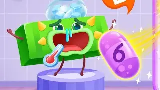 Baby Panda's Number Blocks & Train - BabyBus Game