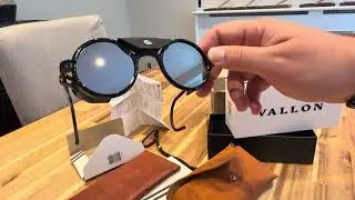 Распаковка солнцезащитных очков Vallon Heron Glacier + дополнения
