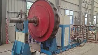 Transportable Dynamic Balancing of 50,000 KG ID Fan Impeller -JP Balancing Machine Group