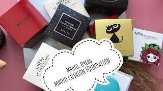 Моя коллекция кушонов! My cushion foundation collection