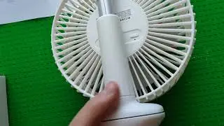 BlitzWolf BW-F4 5 Blades Retractable Clip Folding Fan Wall-hanging Fan Desktop Hands-On