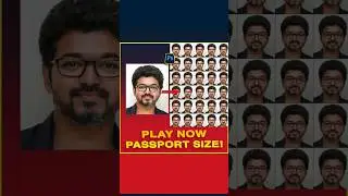 How to Make Passport Size photo in Adobe Photoshop 2025! #shorts #photoshop