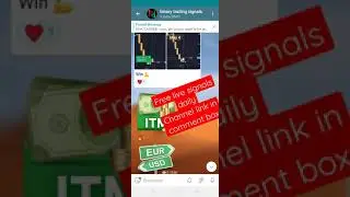 free telegram binary trading signals|| quotex binomo iq option olymp trade trading signals| #binomo