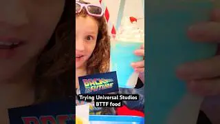 This Milkshake Tastes Like 1955 - Back to the Future Food at Universal Studios #universalfanfest