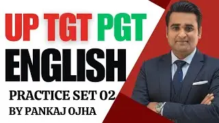 UP TGT PGT English 2026 | Practice Set 01