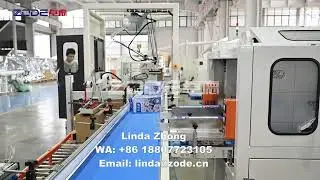 Full automatic bottom pulling facial tissue folding machine and packing machine and carton packaging