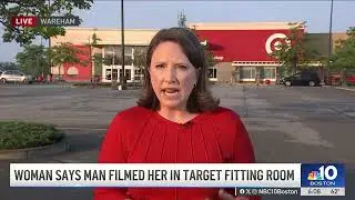 Woman says man filmed her in Wareham Target fitting room