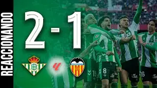 🔴 BETIS vs VALENCIA EN DIRECTO | Reaccionando al partido de Liga Espa&ntilde;ola hoy #shorts