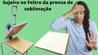 Como evitar a sujeira no feltro da prensa na sublimação