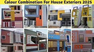Color Combination For Home Outside 2025 || Exterior Colour Combinations || House Color || Paint