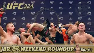Weekend Roundup Ep 81: UFC 324 &ndash; Gaethje's War, Paddy's No Magic, Draft Dreams & Bloody Bonuses!