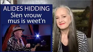 Voice Teacher Reaction to Alides Hidding - Sien vrouw mus is weet'n | Beste Zangers 2021