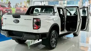 New Ford Ranger WILDTRAK ( 2025 ) - Best Luxury Pickup 4x4 Performance | White Color