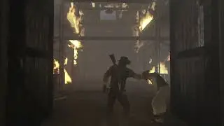 Red Dead Redemption PS4. Saving Bonnie Mcfarlen's horses, barn fire 😎😎😎😎❤️❤️