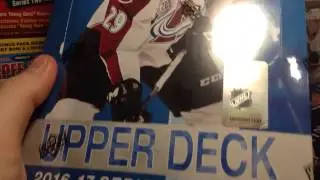 16/17 Upper Deck Series 2, перерыв на хоккейную коробку Hobby Box (последняя коробка!)