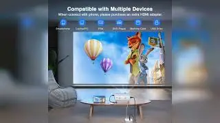 Review: AuKing Projector, 2025 Upgraded Mini Projector, Full HD 1080P Home Theater Video Proje...