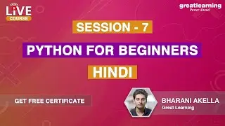 Python for Beginners in Hindi | Python Projects for beginners | Great Learning