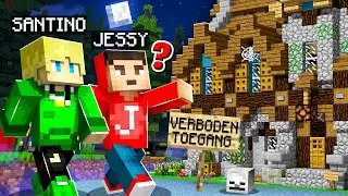 Ik Vond Een RAAR HUIS IN HET BOS In Minecraft! (Survival)