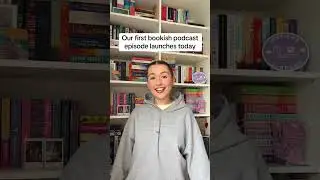 The Bookish Bubble Podcast launches today at 7pm! #bookishpodcast #bookpodcast #booktube #podcast