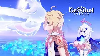 LUONNOTAR KISS AETHER FOREHEAD & STARTED TO FOLLOW HIM EVERYWHERE | GENSHIN IMPACT