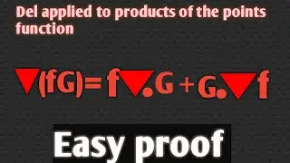 Product rule for two point function || del applied to products of point function