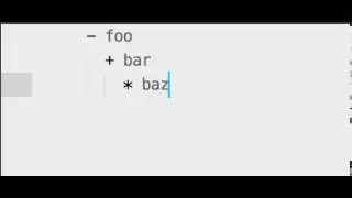 markdown auto list