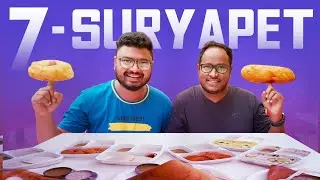 Breakfast at Suryapet Highway - 7 Food court l Hyderabad To Vijayawada | Food Monks