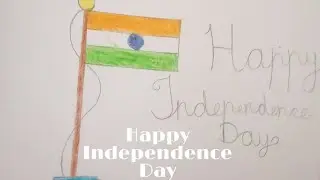 How to make Indian Flag for beginners/Kids/Independence Day special/Manushi's Creativity