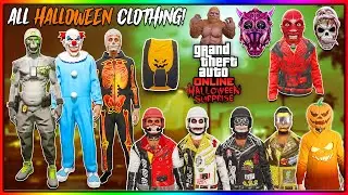 ALL *LIMITED TIME* HALLOWEEN CLOTHING IN GTA 5 ONLINE! Halloween 2025 DLC UPDATE! Modded Outfits!