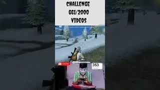 2000videos challenge 😱🚀#bgmi #worldrecord #foryou #viral #shortfeed #gaming #trending