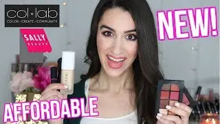 NEW AFFORDABLE BRAND AT SALLYS! COLLAB Makeup | FIRST IMPRESSIONS!